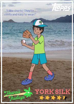 Digital closed lines, full color, full body, custom background.